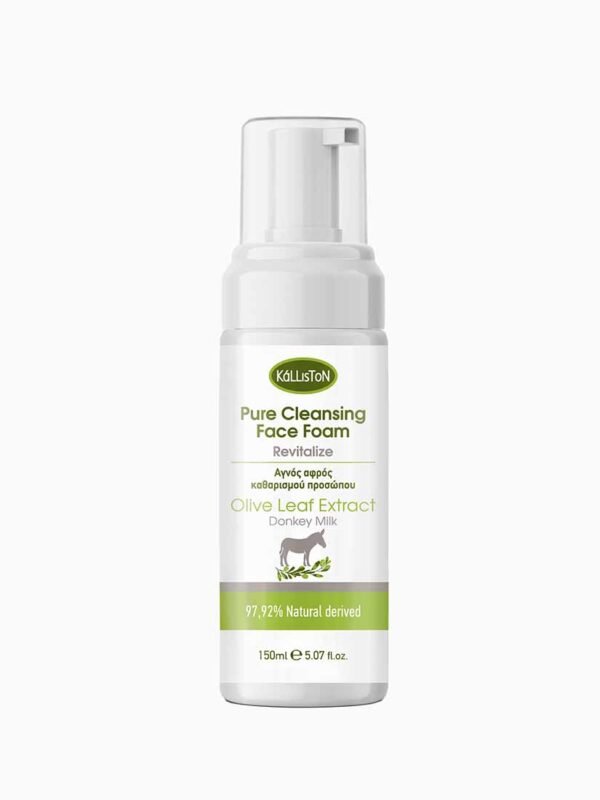 Pure cleansing face foam revitalize with donkey milk 150ml