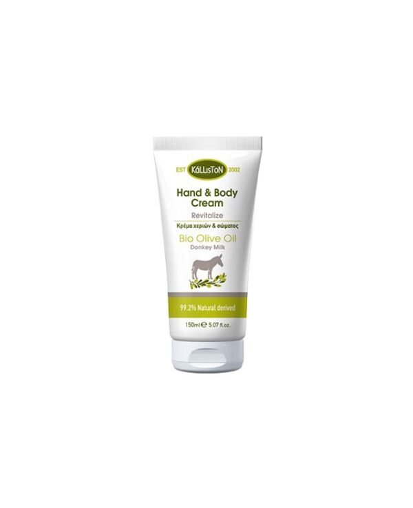 Hand & Body cream for revitalizing with donkey milk 150ml